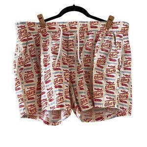 Vintage OBEY SwimShorts Size 34